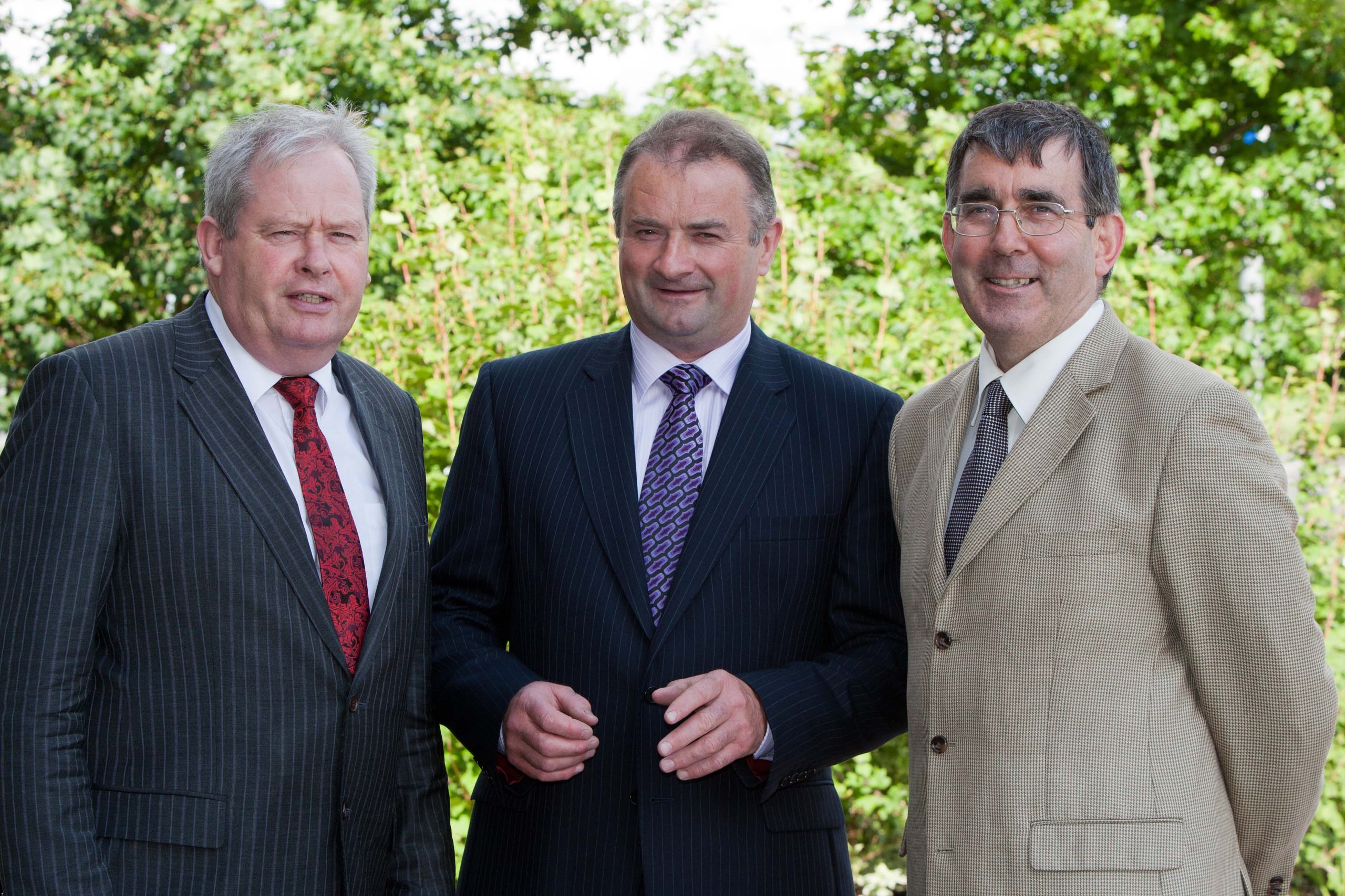 Image of Martin Keane, Vice President, Bertie O'Leary, President & Seamus O'Donohoe, CEO ICOS