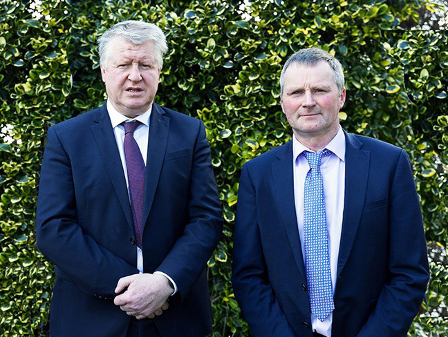 Arrabawn Tipperary Co-op CEO Conor Ryan and Chairman Edward Carr