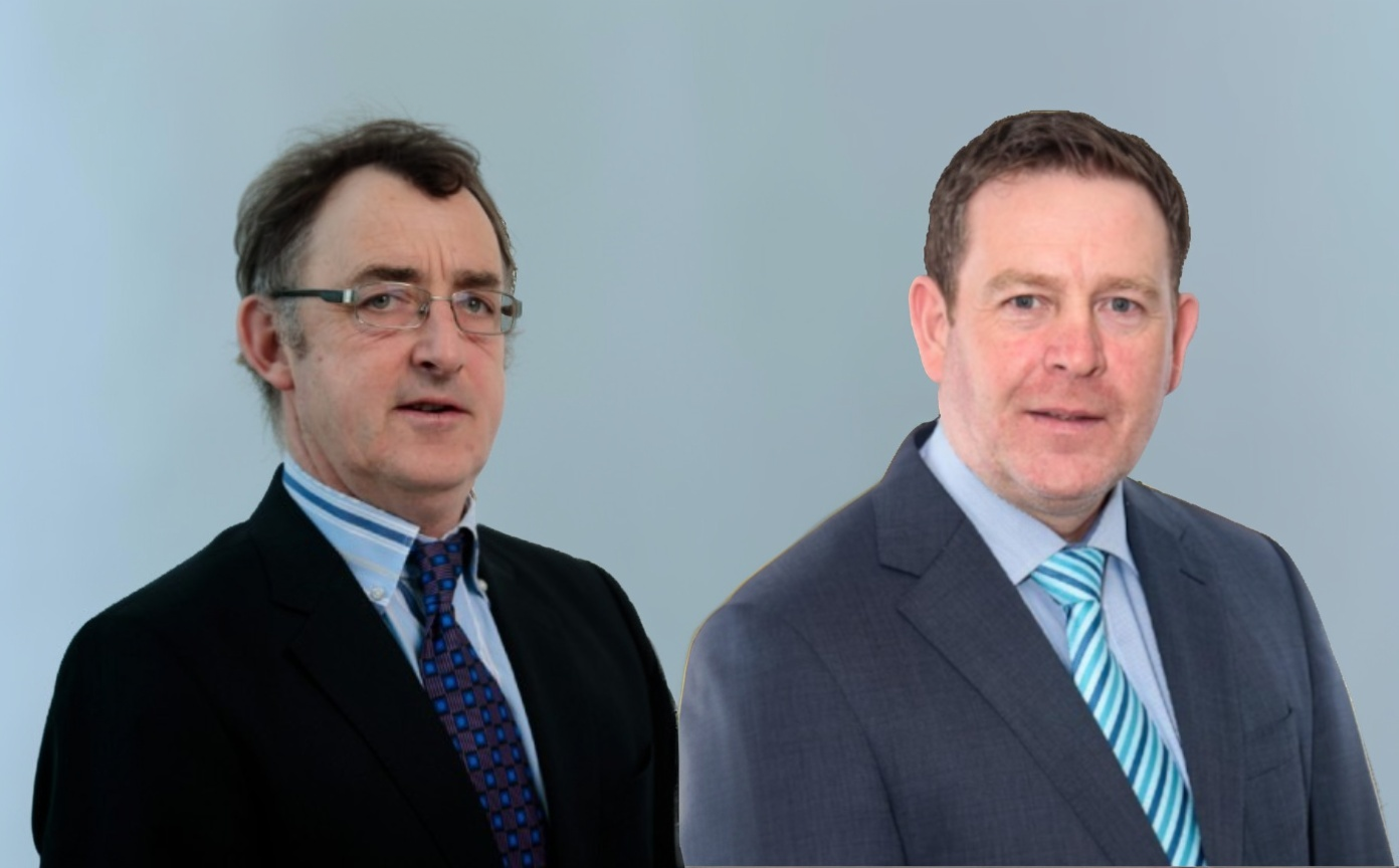 Cathal Garvey, Aurivo Chairperson and Lawrence McNamee, Aurivo Vice-Chairperson